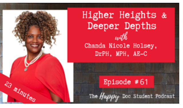 Higher Heights & Deeper Depths with Dr. Chanda Nicole Holsey
